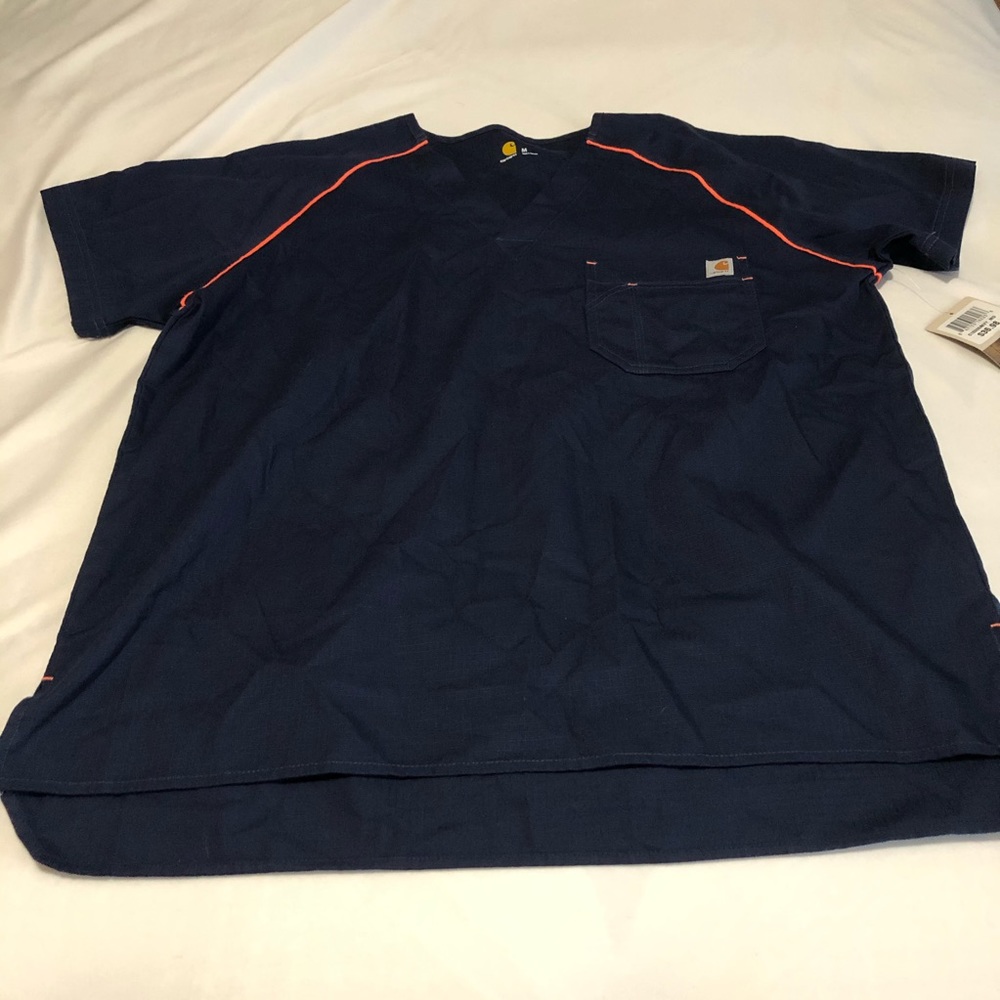 Carhartt Men's Ripstop Raglan Sleeve Scrub Top